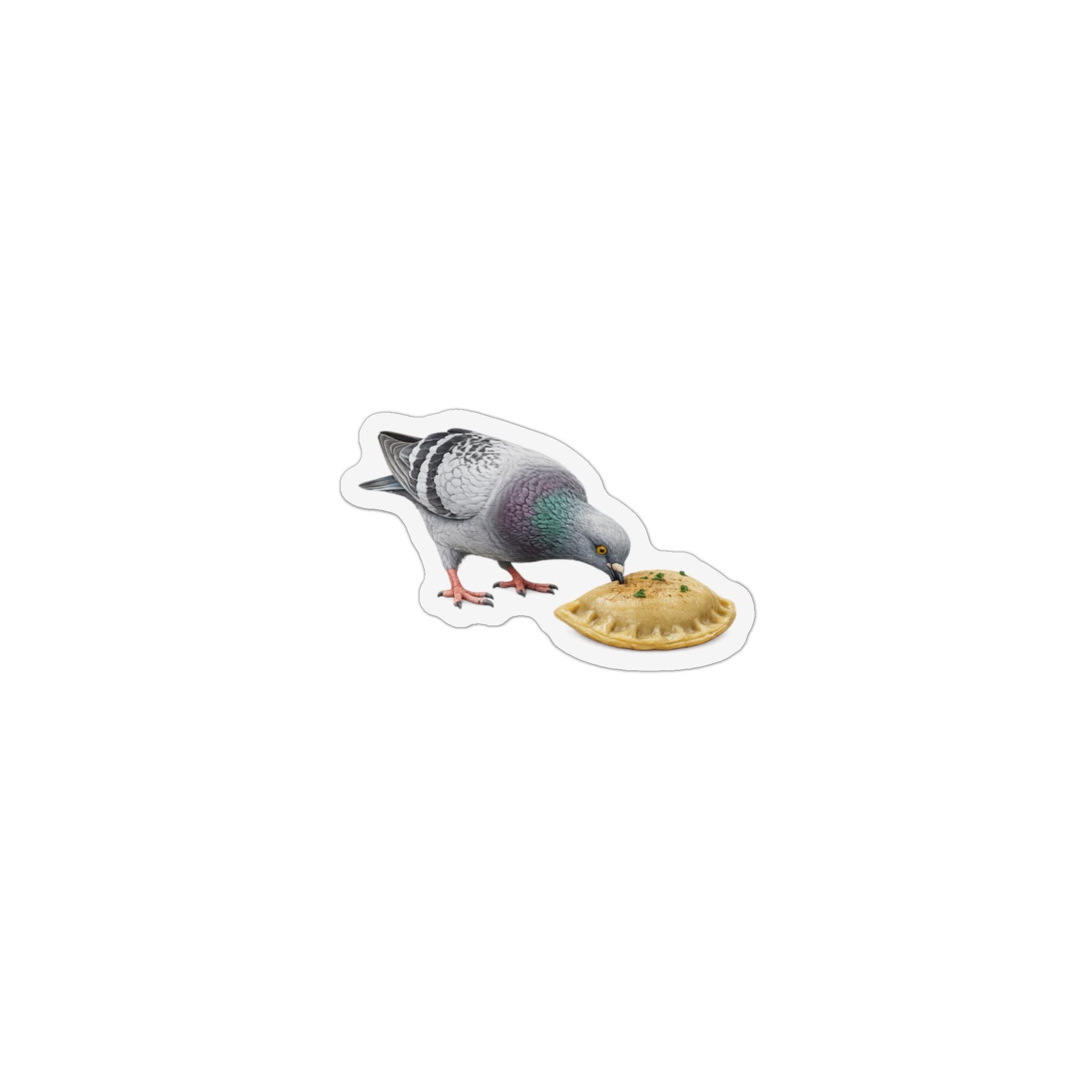 Greenpoint NYC Pigeon Magnet | Pierogi Fan Bird Lover Fridge Magnet