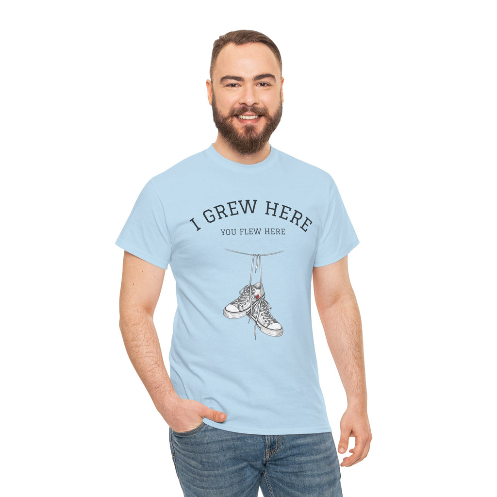 NYC Sneakers I I Grew Here You Flew Here T-Shirt