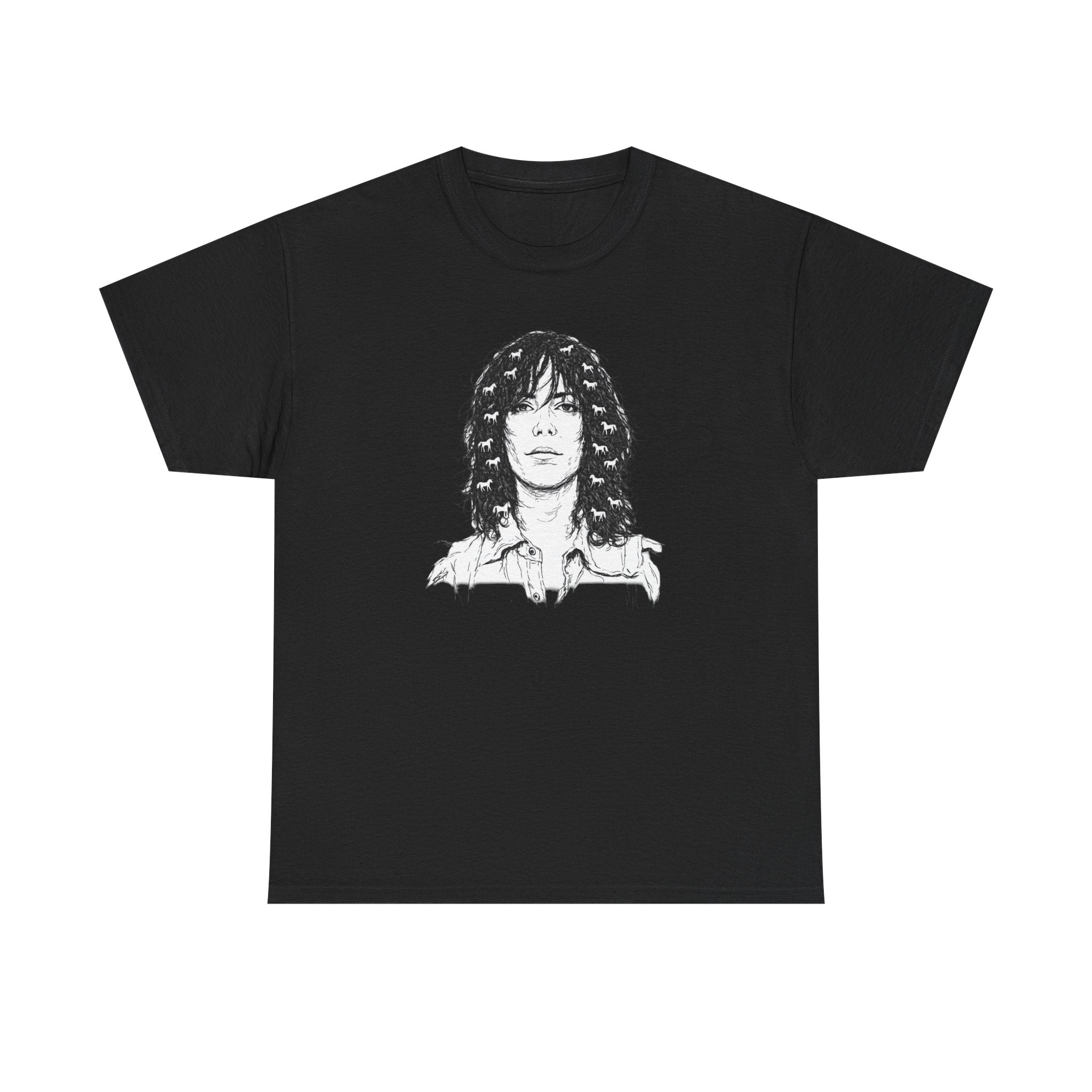 Horses Patti Smith T-Shirt | NYC Music Poet Tee