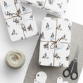 Get Well Soon NYC Pigeon Pattern Gift Wrap Paper | New York Active Lifestyle Bird Lover Wrapping Paper Roll