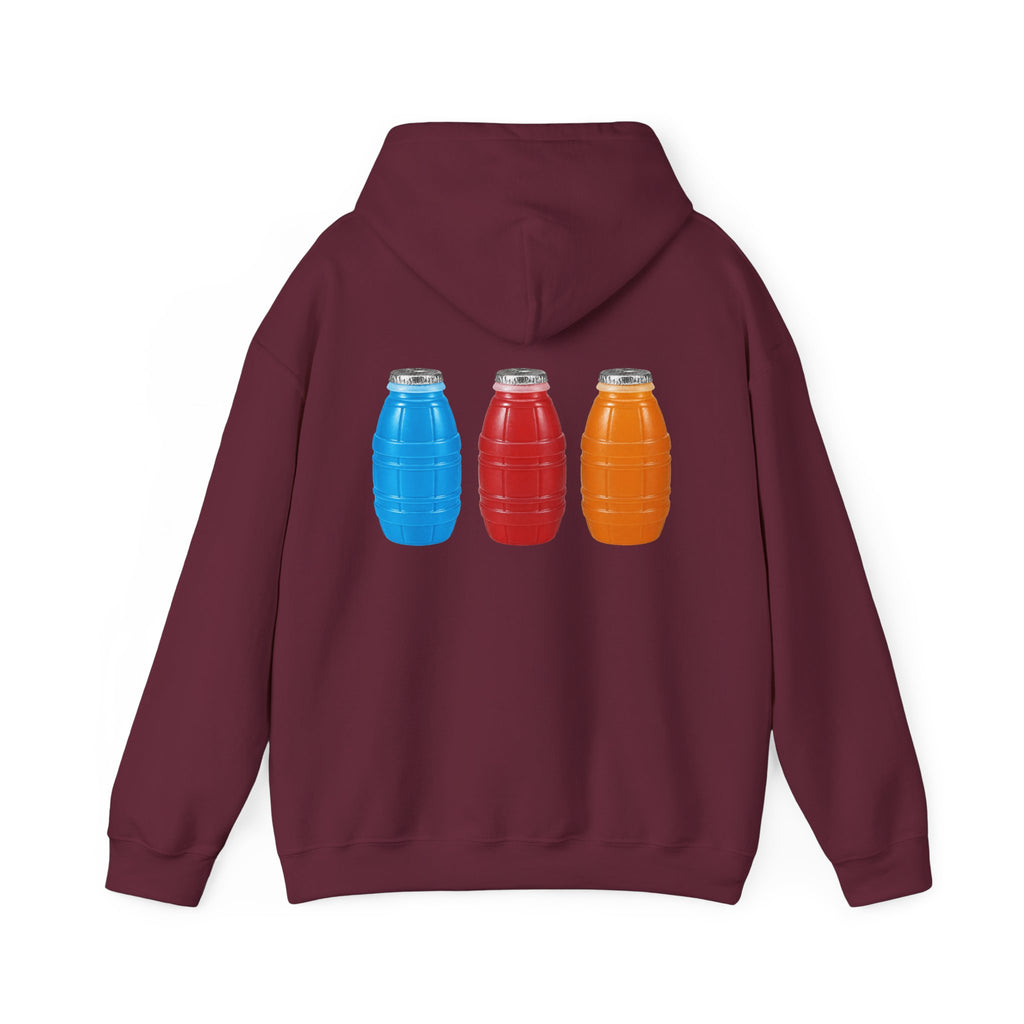 Bodega Quarter Water Bottle Trio Back Print Hoodie