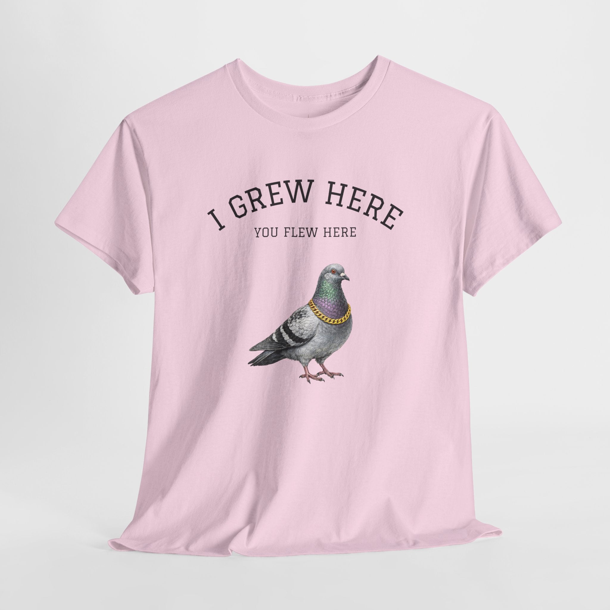 NYC Pigeon T-Shirt | I Grew Here You Grew Here Tee