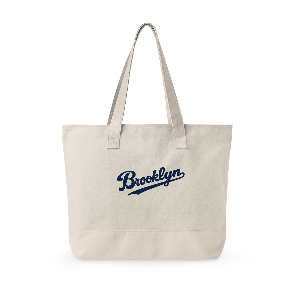 Brooklyn Canvas Tote — Zippered Market Bag