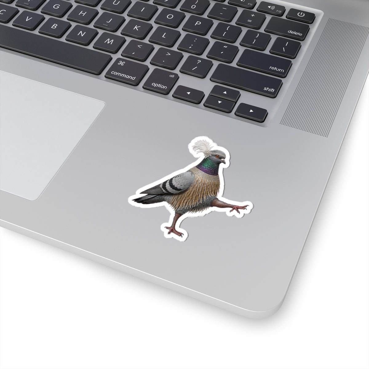 Rockefeller Center NYC Pigeon 3" x 3" Sticker