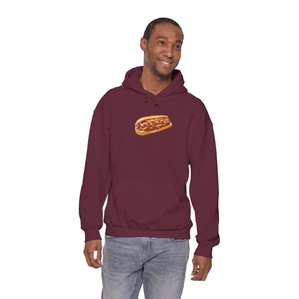 NYC Chopped Cheese Hoodie — New York Bodega Sandwich Hooded Pullover Sweatshirt