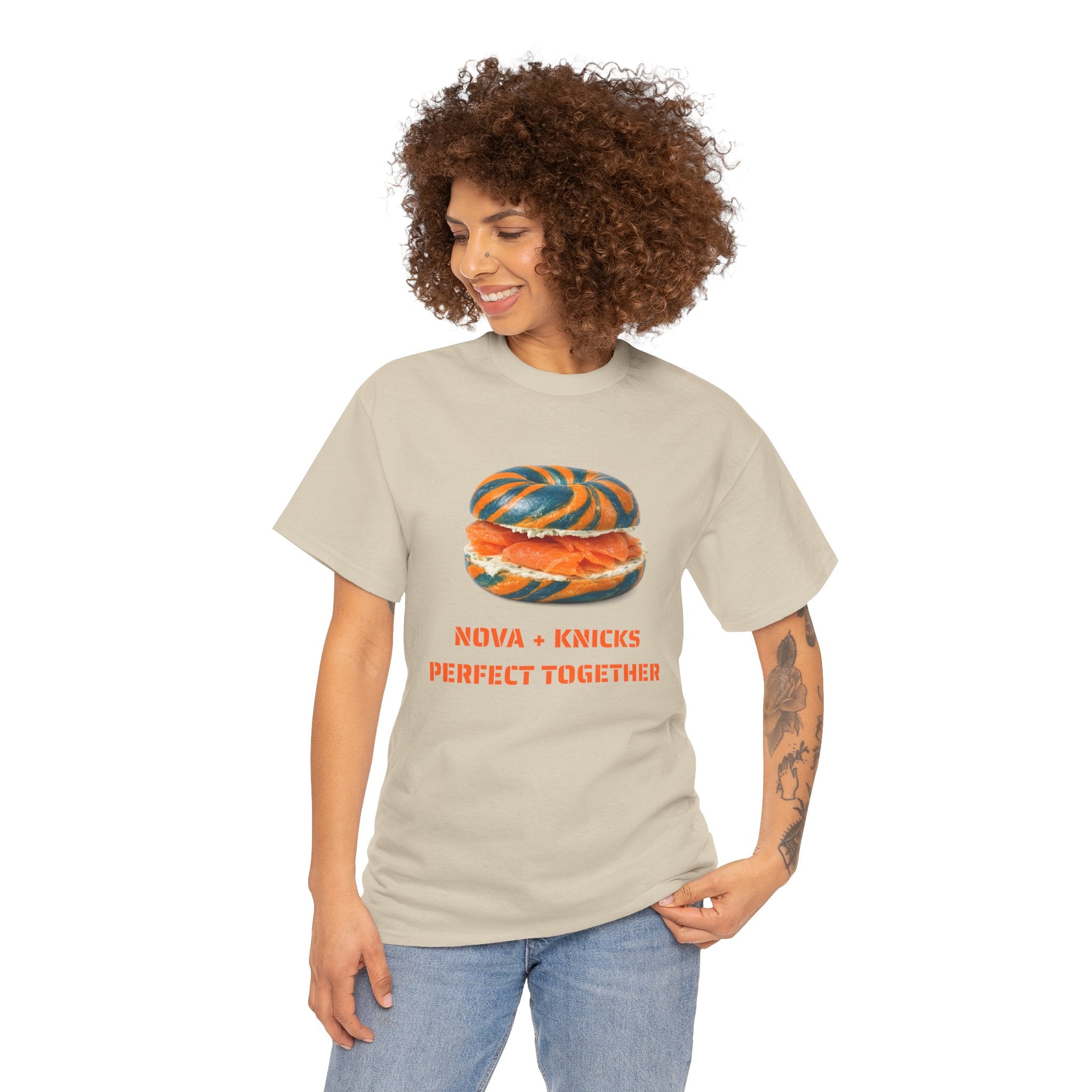Nova Knicks Tee | New York Basketball Bagel T-Shirt