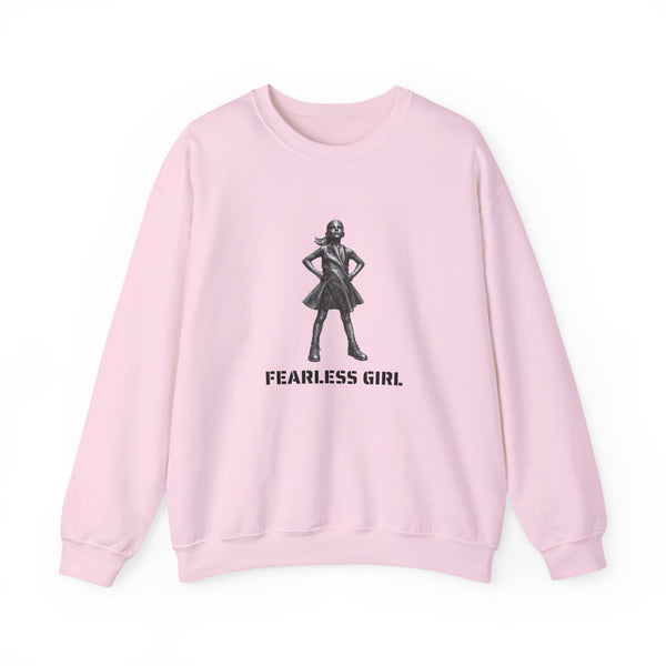 Fearless Girl Statue graphic Sweatshirt | Empowerment, Feminist Design Sweater