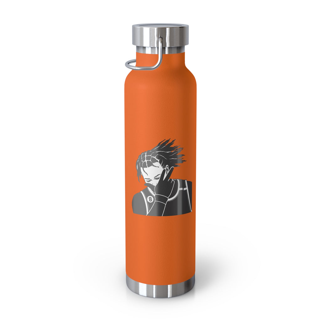Customizable Jalen Brunson Copper Vacuum Bottle 22oz | Insulated Water Bottle