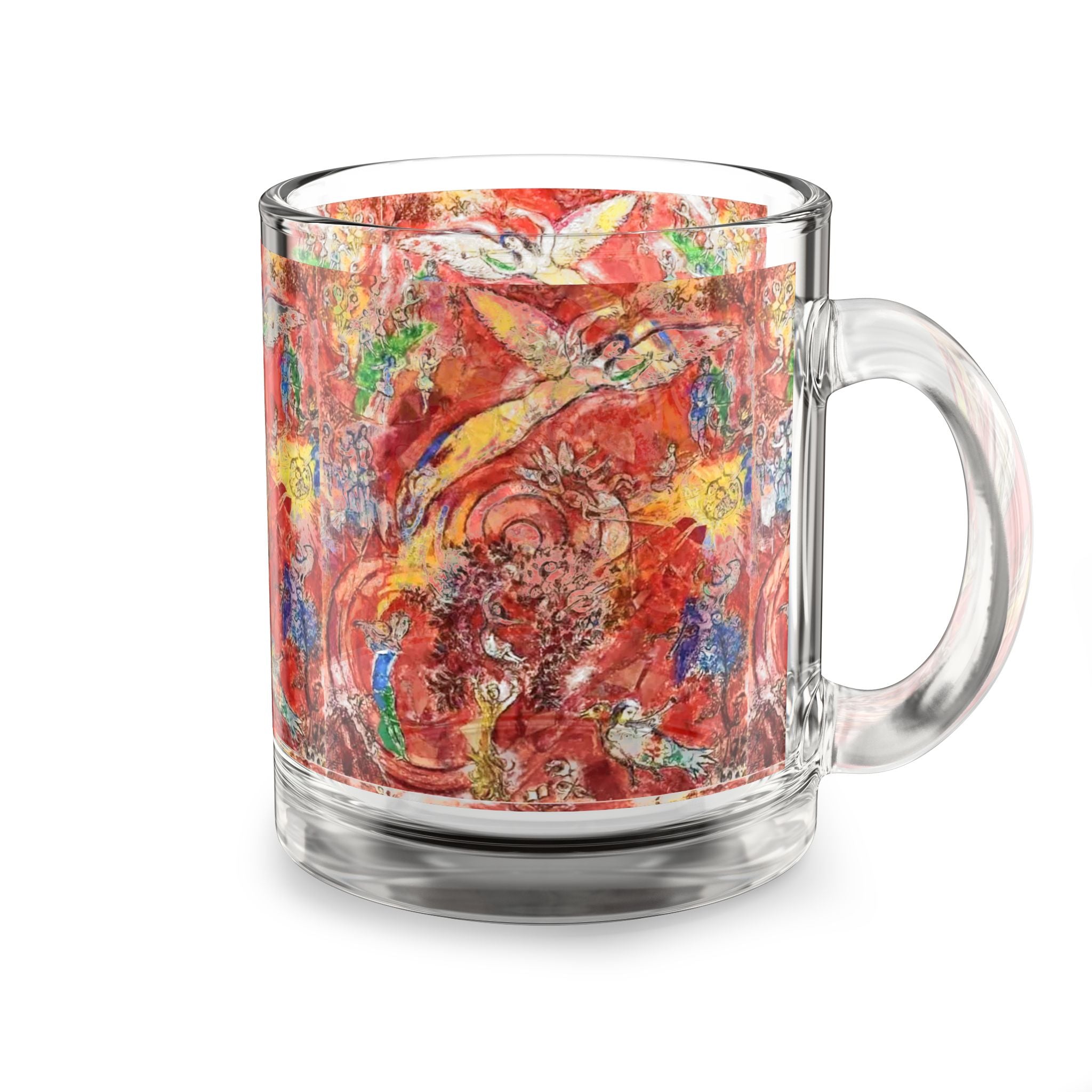Lincoln Center The Triumph of Music Glass Mug | 10oz Marc Chagall Pattern