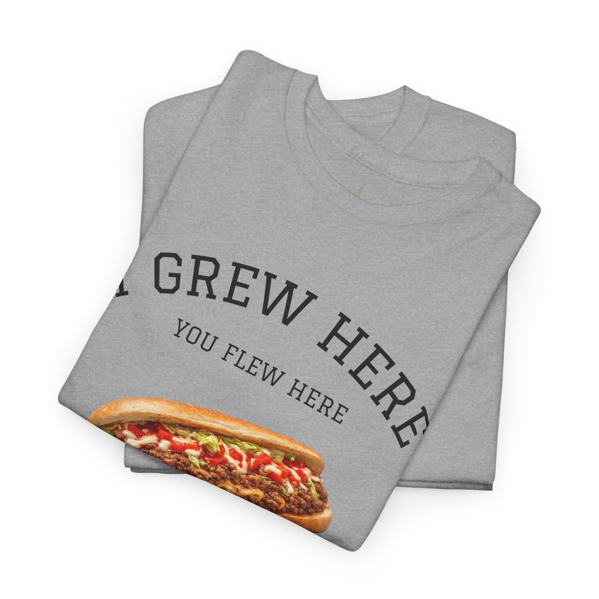 Chopped Cheese T-Shirt | I Grew Here You Flew Here New York City Bodega Food Tee