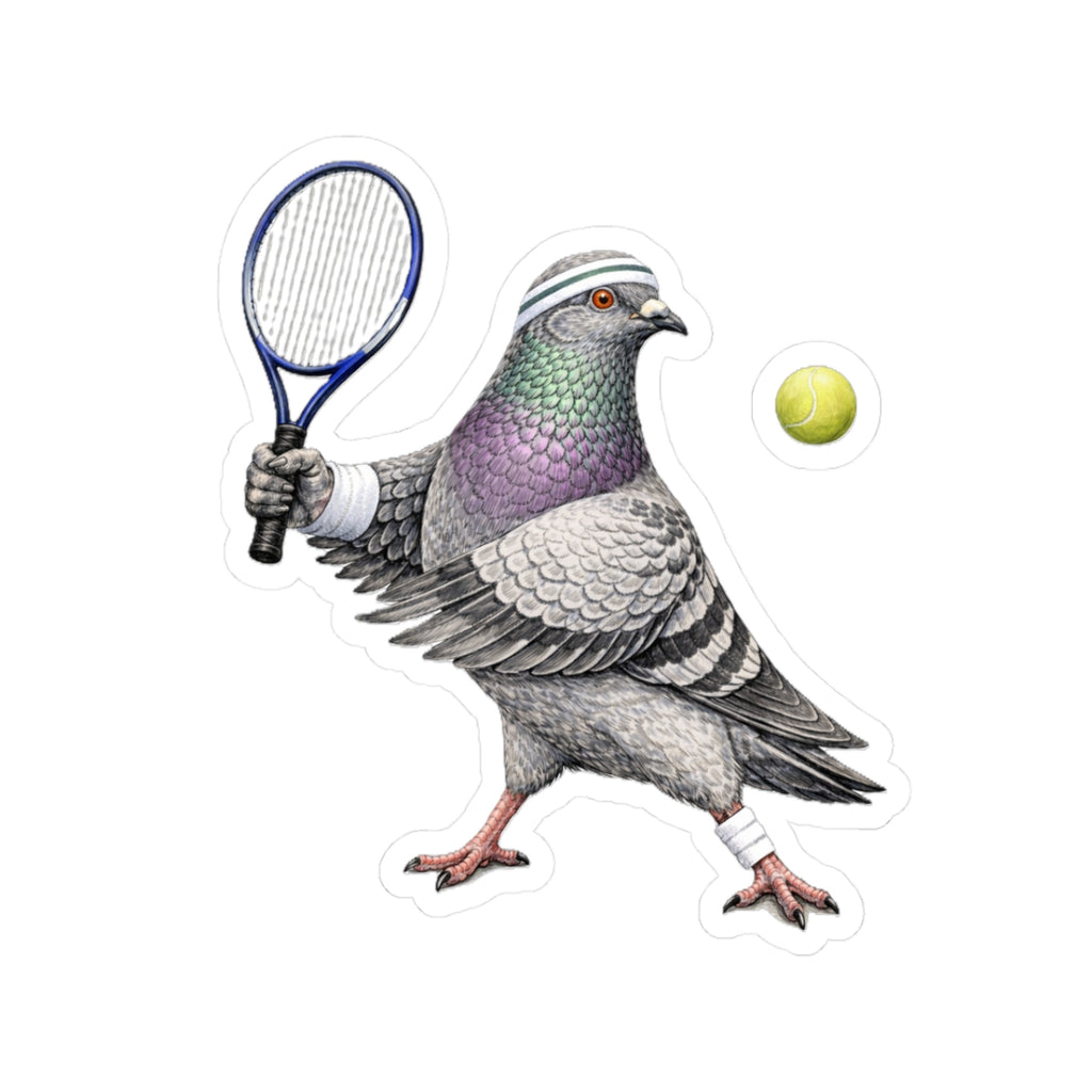 Forest Hills NYC Pigeon 3" x 3" Sticker