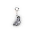 Williamsburg NYC Pigeon Mini Plush Keychain |  New York Hipster Bird Lovers Plushie Bag Charm