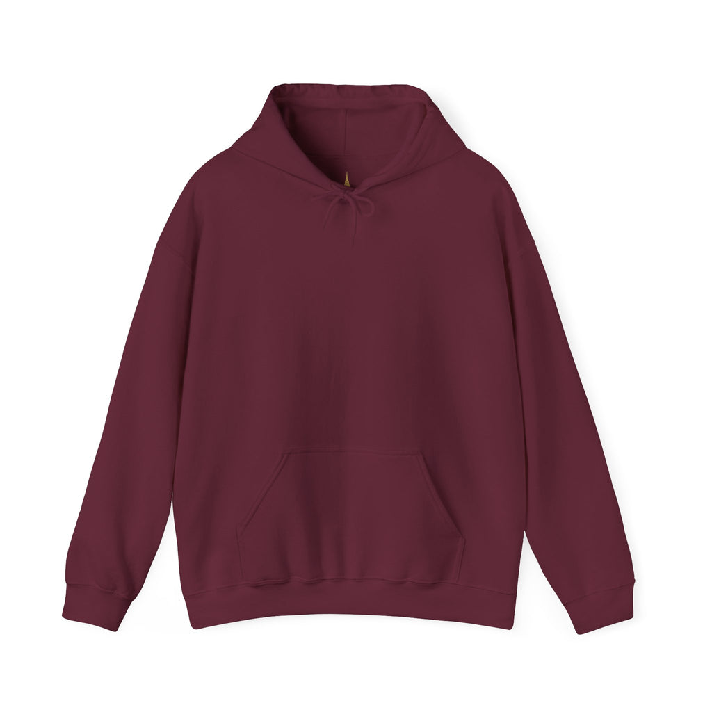 Brooklyn Girl Hoodie – Retro Pink Wave Back Print Hooded Sweatshirt