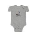 Customizable Midtown Manhattan NYC Pigeon Baby Onesie | New Yorker Reveal Infant Bodysuit