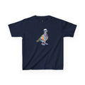 Customizable Coney Island NYC Pigeon Kid Tee —  Cute Bird Beach Bum T-Shirt for Children