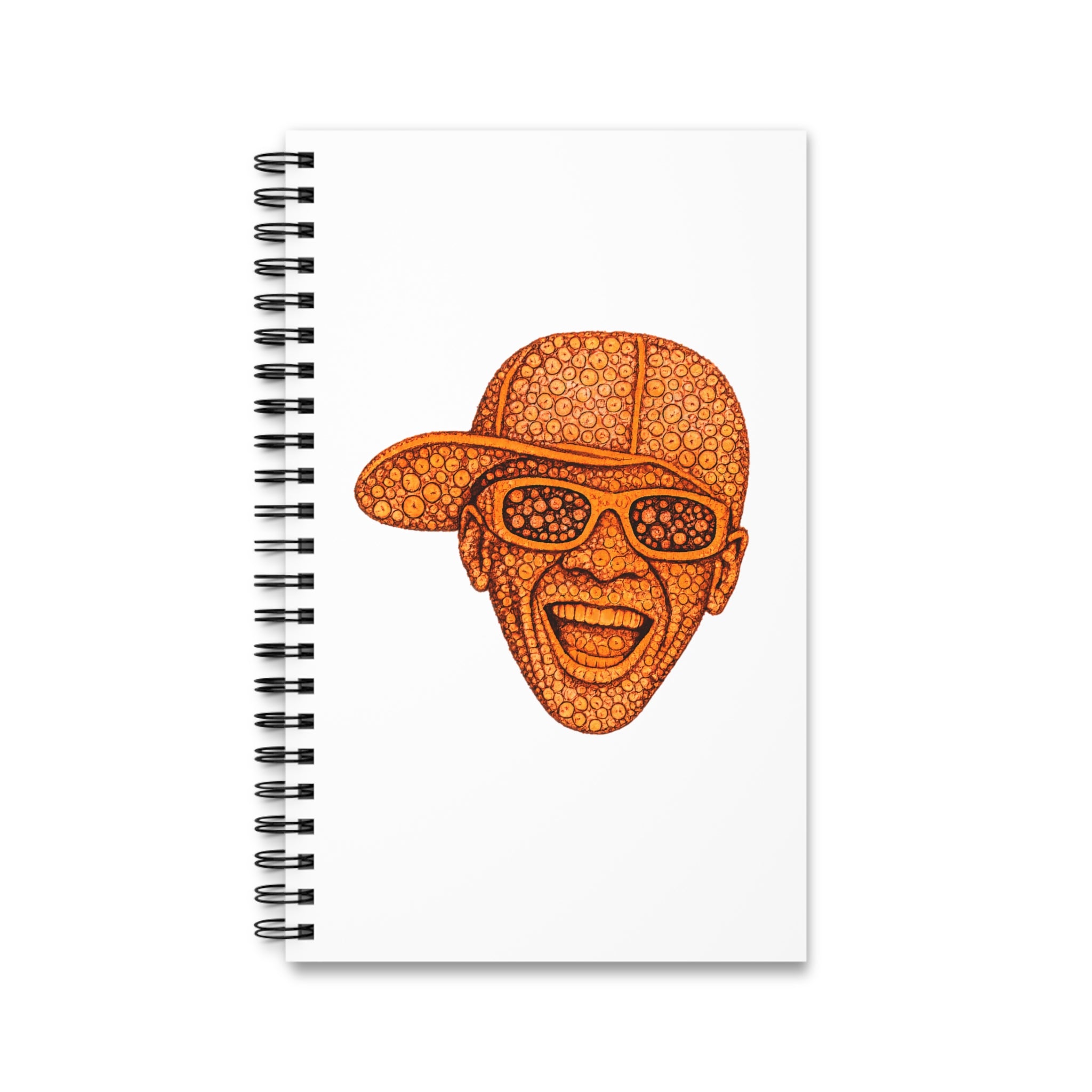Customizable Clock Flavor Flav Spiral Journal | NYC Music Hip Hop Notebook