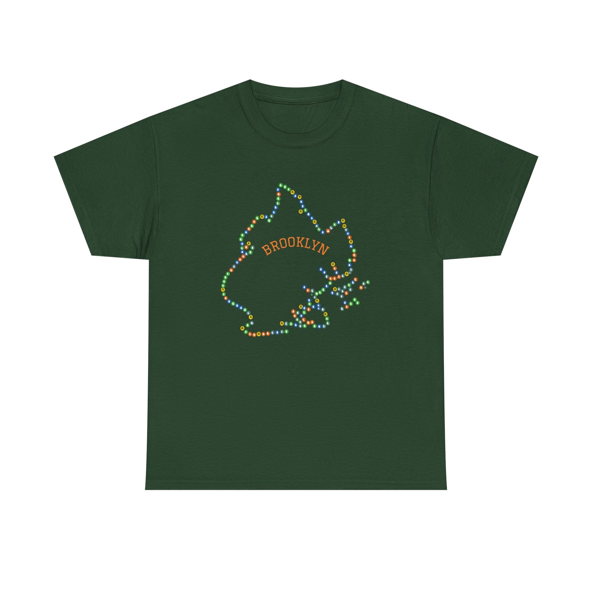 Brooklyn Map T-Shirt | Subway Signs Tee