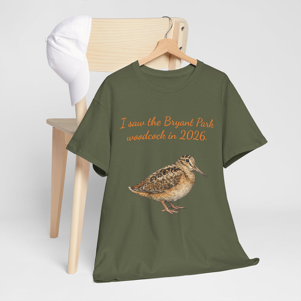 Bryant Park American Woodcock T-Shirt   NYC Gift Tee