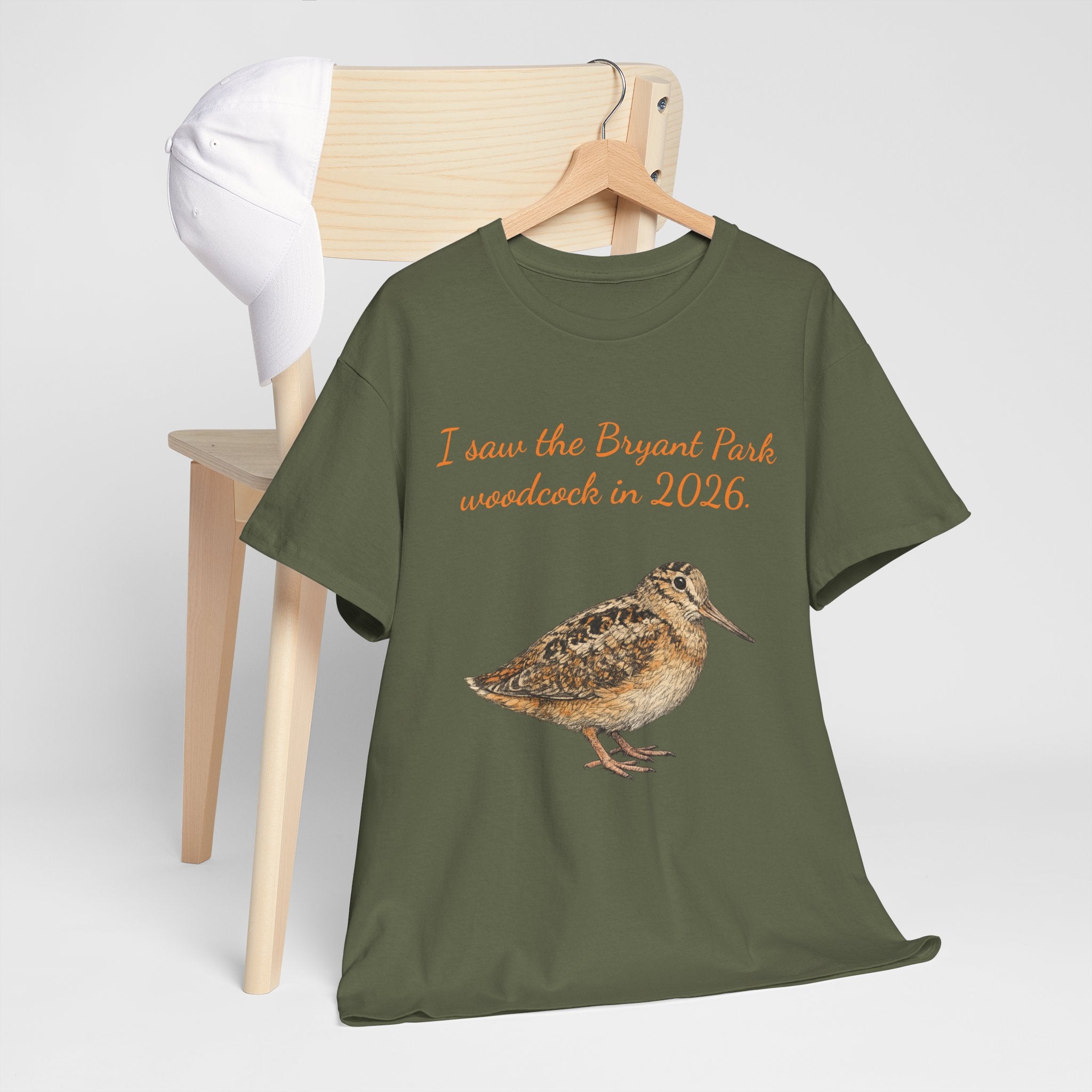 Bryant Park American Woodcock T-Shirt   NYC Gift Tee