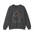 Sudadera con mapa del metro de Brooklyn | Suéter de cuello redondo de NYC