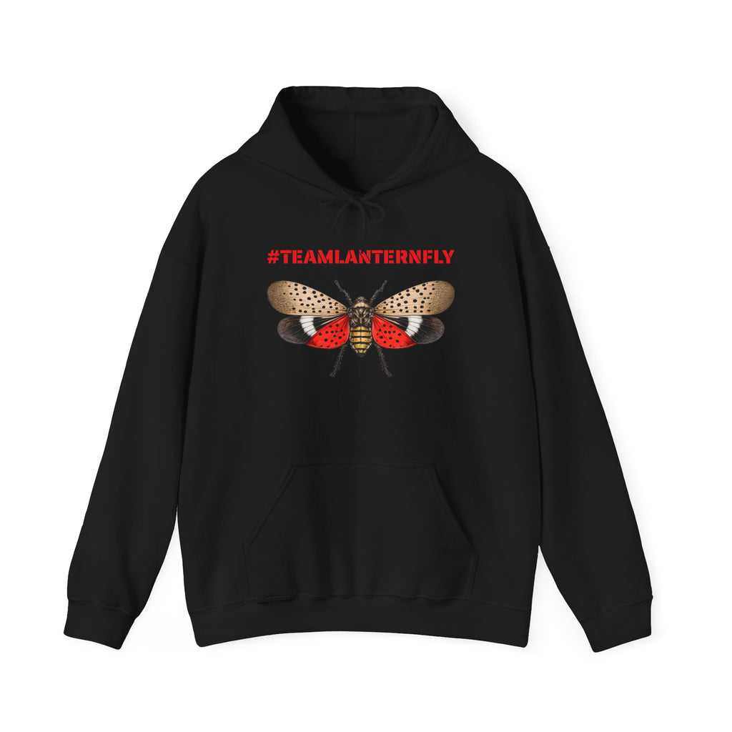 NYC Spotted Lanternfly Hoodie — Team Lanternfly Hooded Pullover Sweatshirt