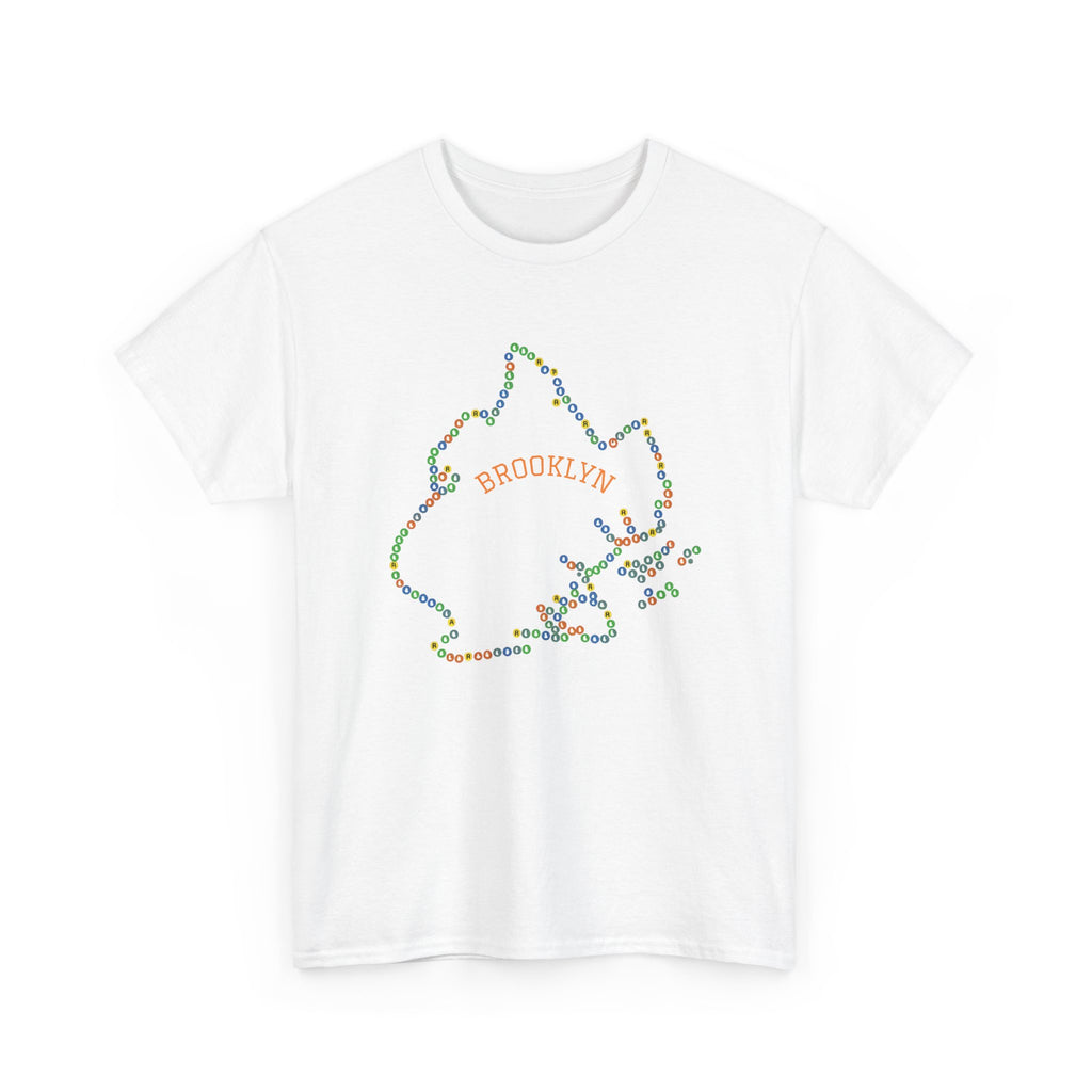 Brooklyn Map T-Shirt | Subway Signs Tee