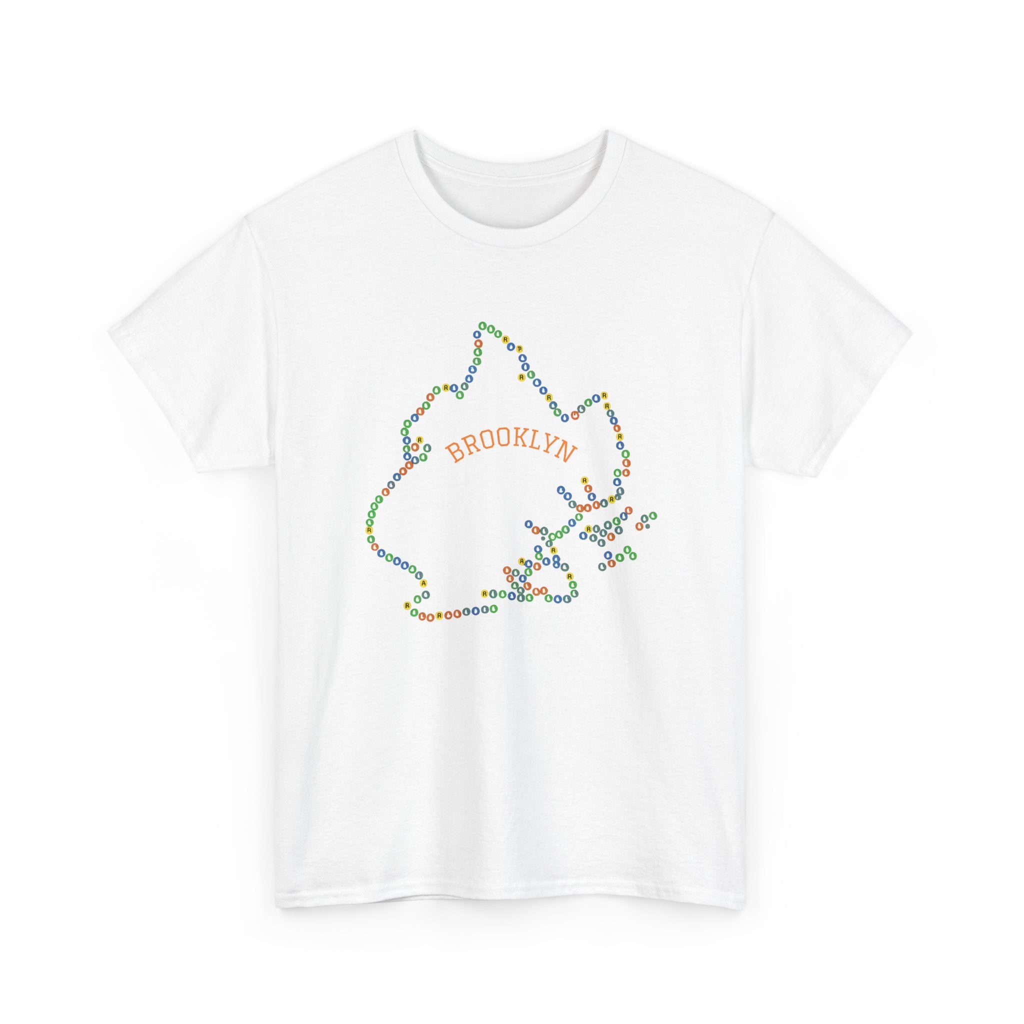 Brooklyn Map T-Shirt | Subway Signs Tee