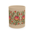Floral Pattern Ceramic Mug — Botanic Garden Tea Coffee Cup