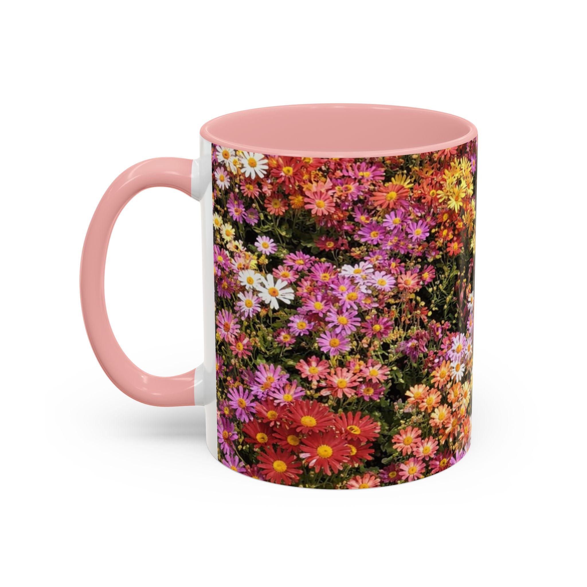 Central Park Korean Chrysanthemum Accent Coffee Mug — Tea Mug 11oz