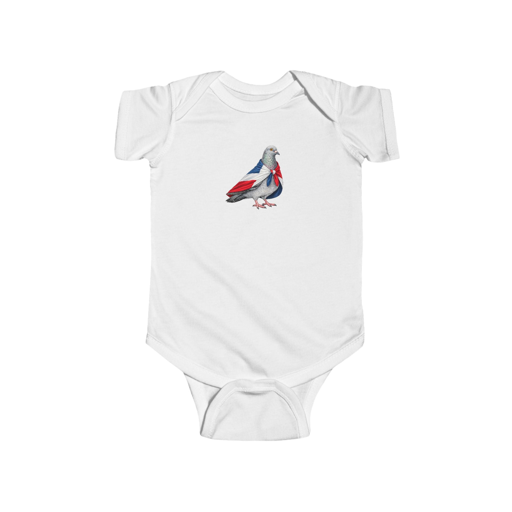 Customizable Washington Heights NYC Pigeon Baby Onesie | New Yorker Reveal Infant Bodysuit