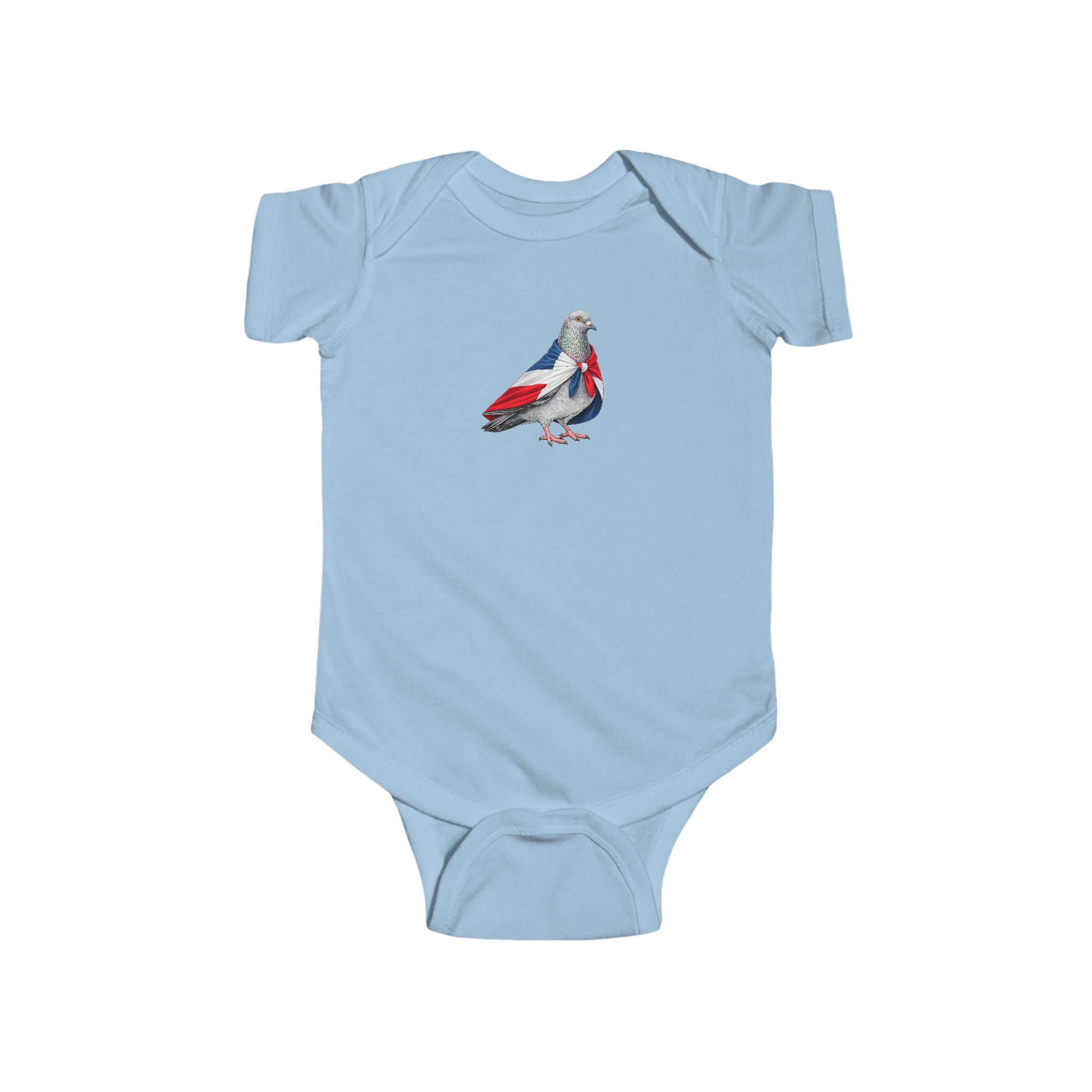 Customizable Washington Heights NYC Pigeon Baby Onesie | New Yorker Reveal Infant Bodysuit