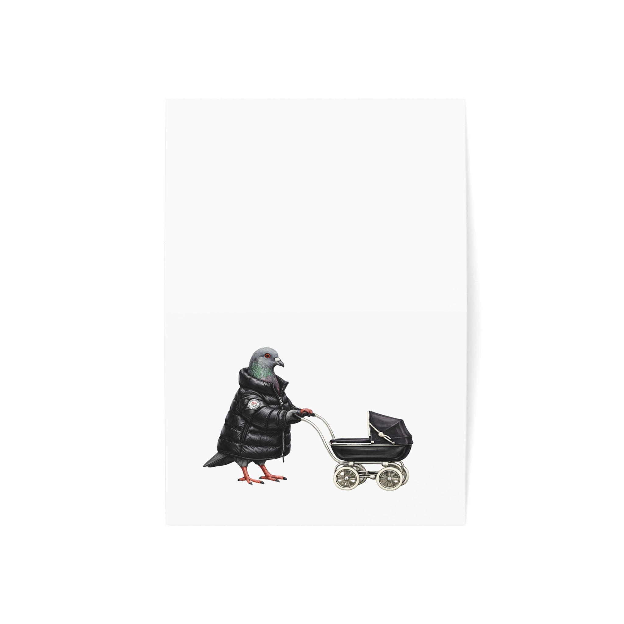 Park Slope NYC Pigeon Mother's Day Greeting Cards | Mother's Day Card