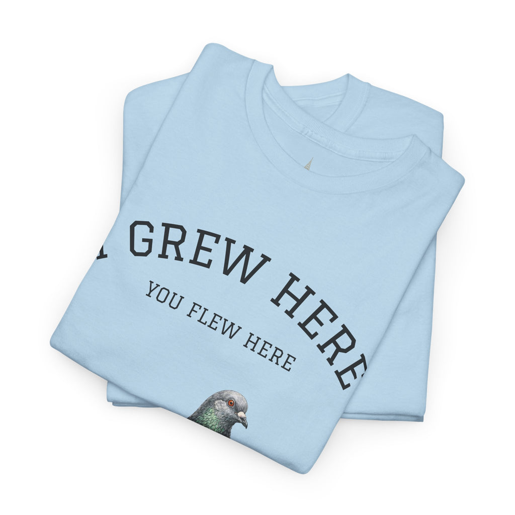 NYC Pigeon T-Shirt | I Grew Here You Grew Here Tee