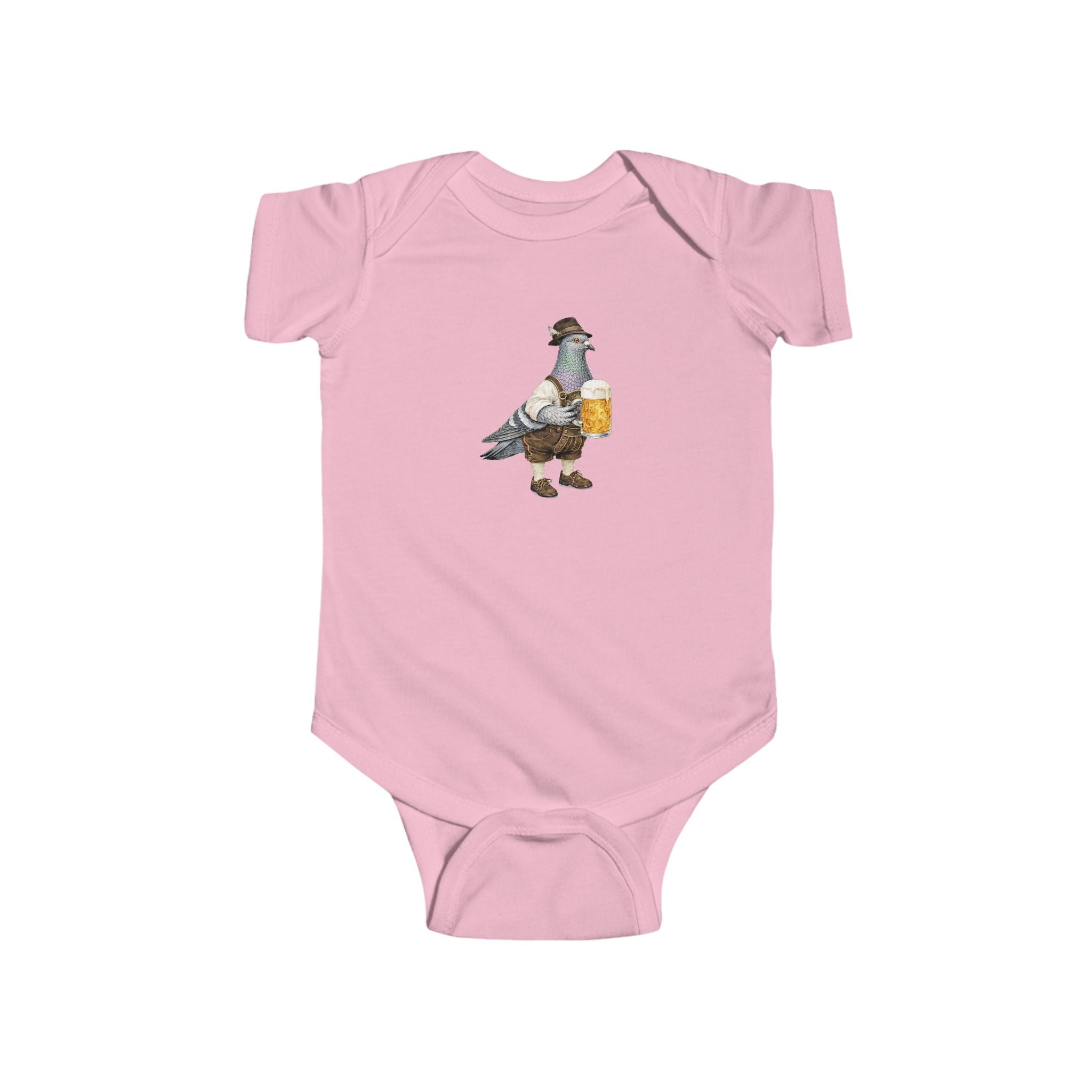 Customizable Yorkville NYC Pigeon Baby Onesie | New Yorker Reveal Infant Bodysuit