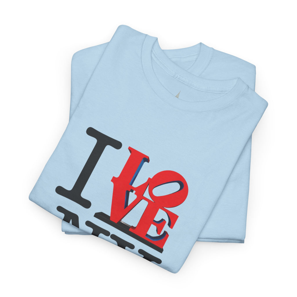 I Love NY Heavy Cotton Tee    NYC Gift Souvenir T-Shirt