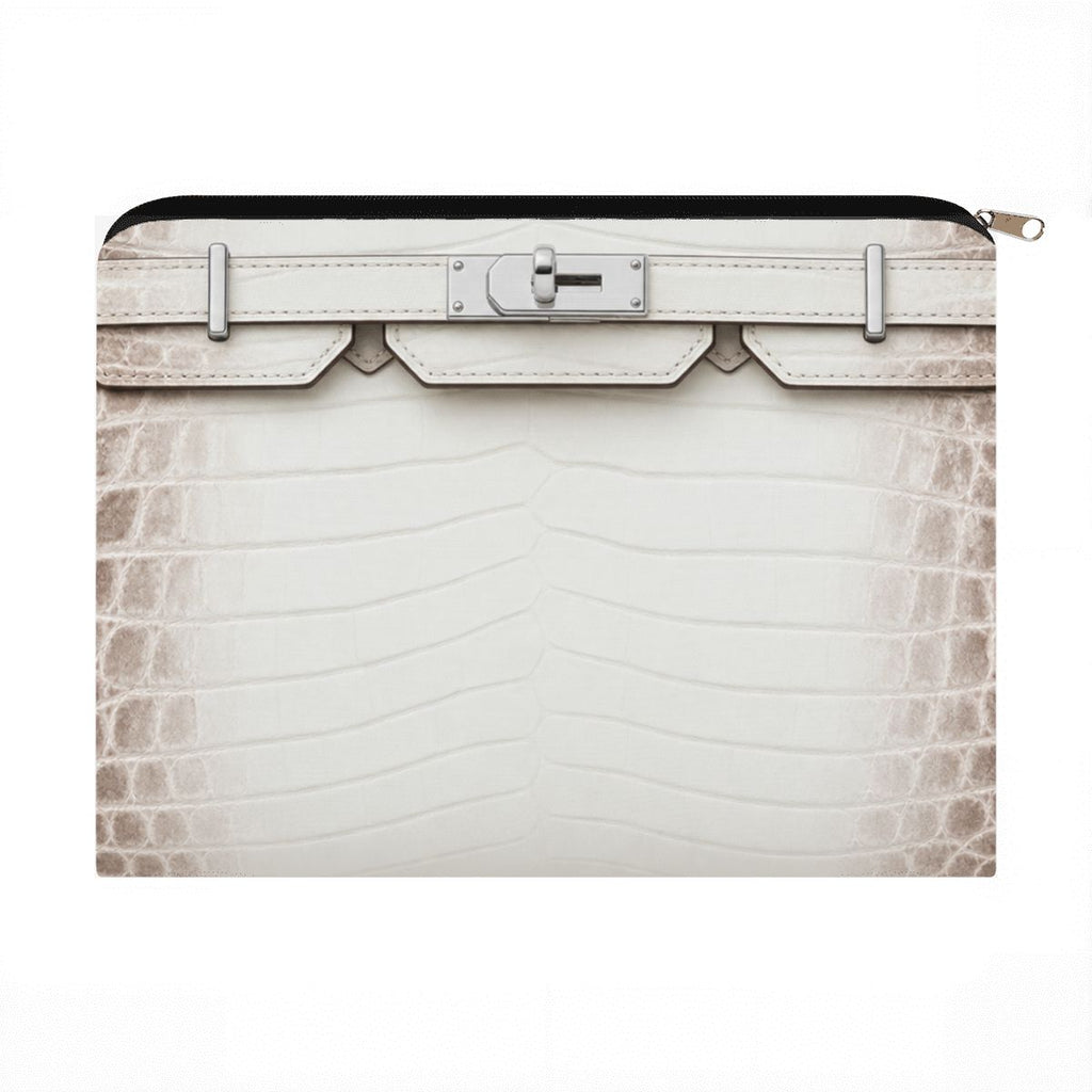 Canal Street White Large Coin Purse