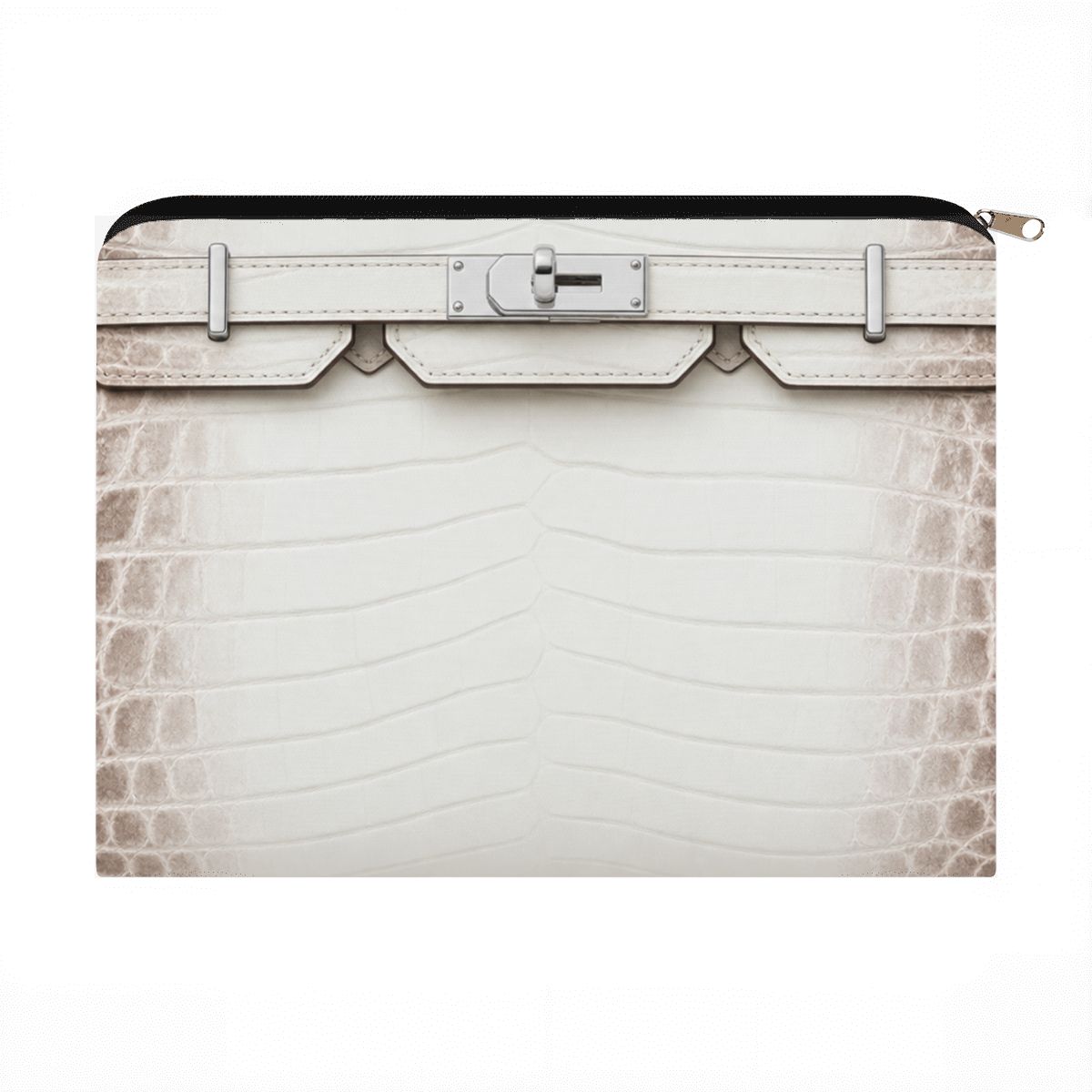 Canal Street White Large Coin Purse