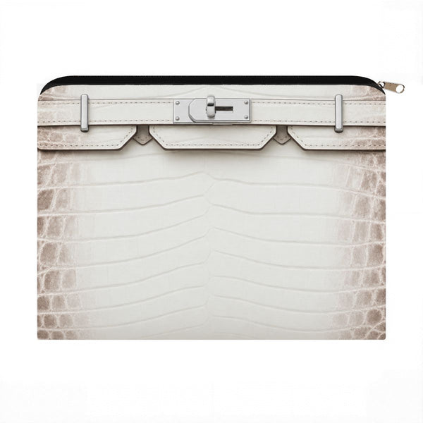 Canal Street White Large Coin Purse