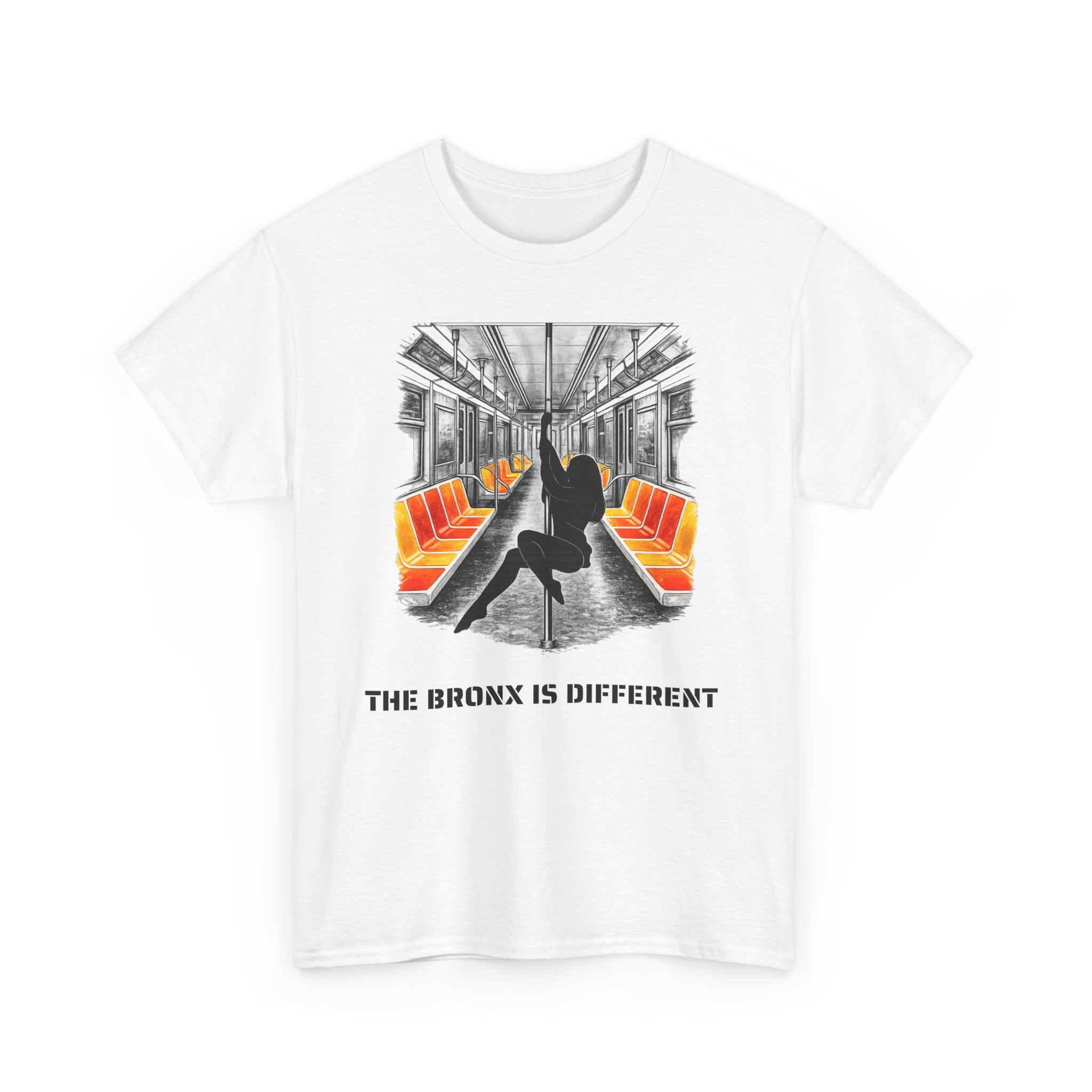 Bronx Subway Dancer Tee | NYC Pole Dancer T-shirt