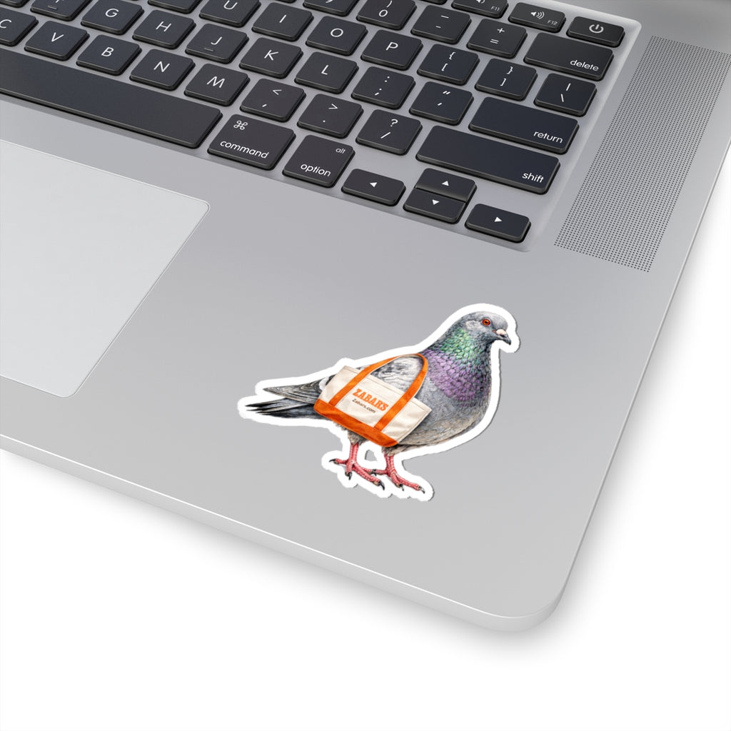 Upper West Side NYC Pigeon 3" x 3" Sticker