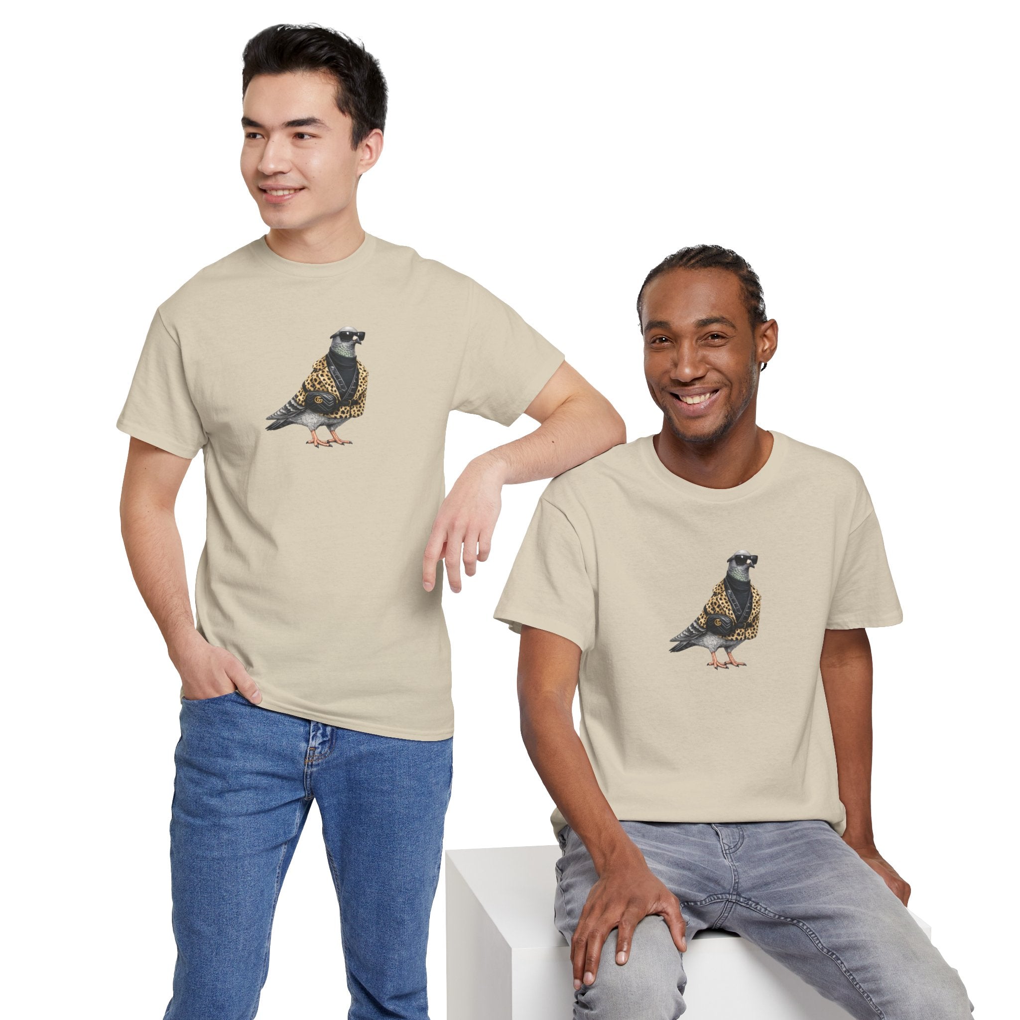 Customizable Staten Island NYC Pigeon T-Shirt | Stylish Pigeon Tee