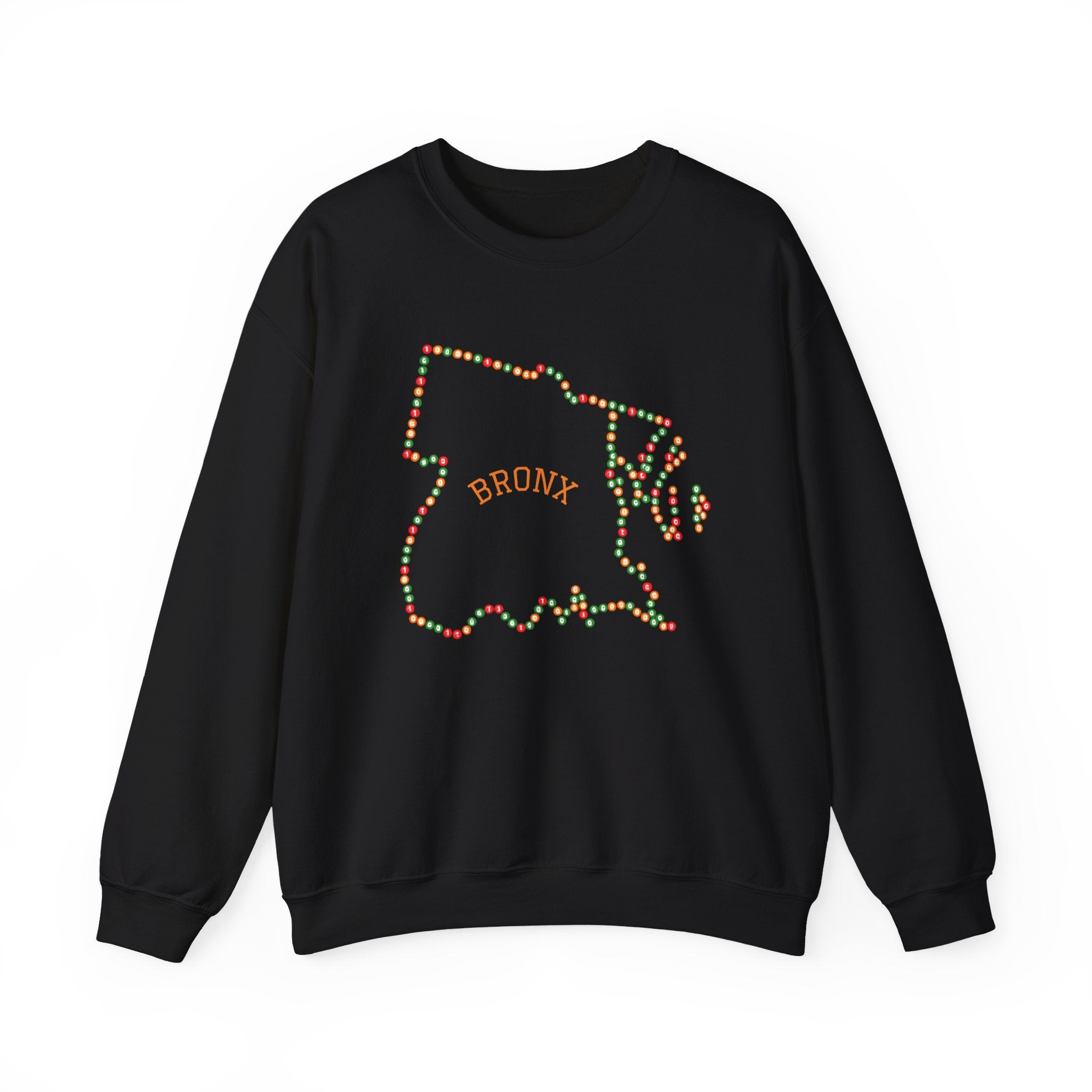 The Bronx Map Subway Signs Sweatshirt | NYC Crewneck Sweater