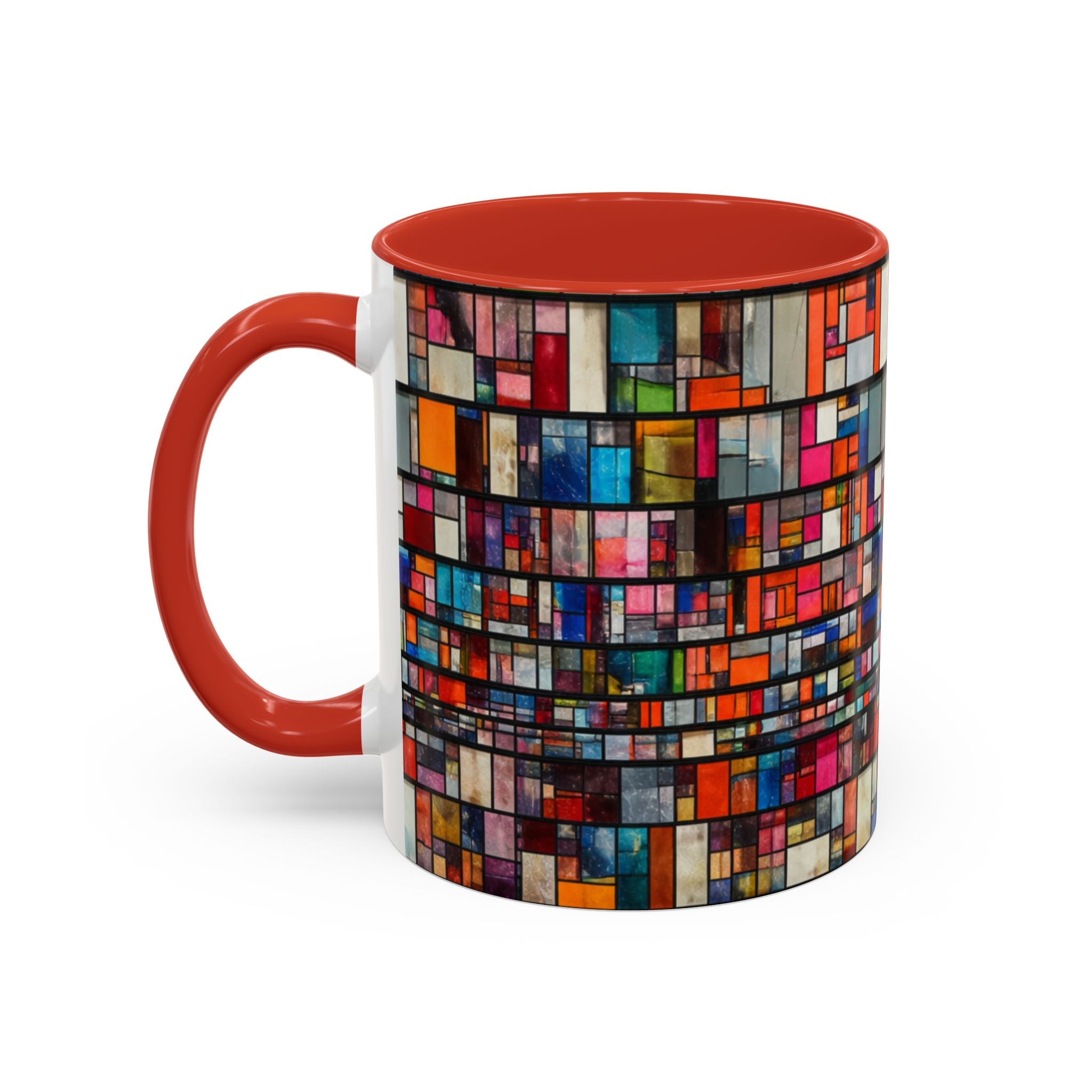 DUMBO Brooklyn Mosaic Water Tower Accent Coffee Mug 11oz