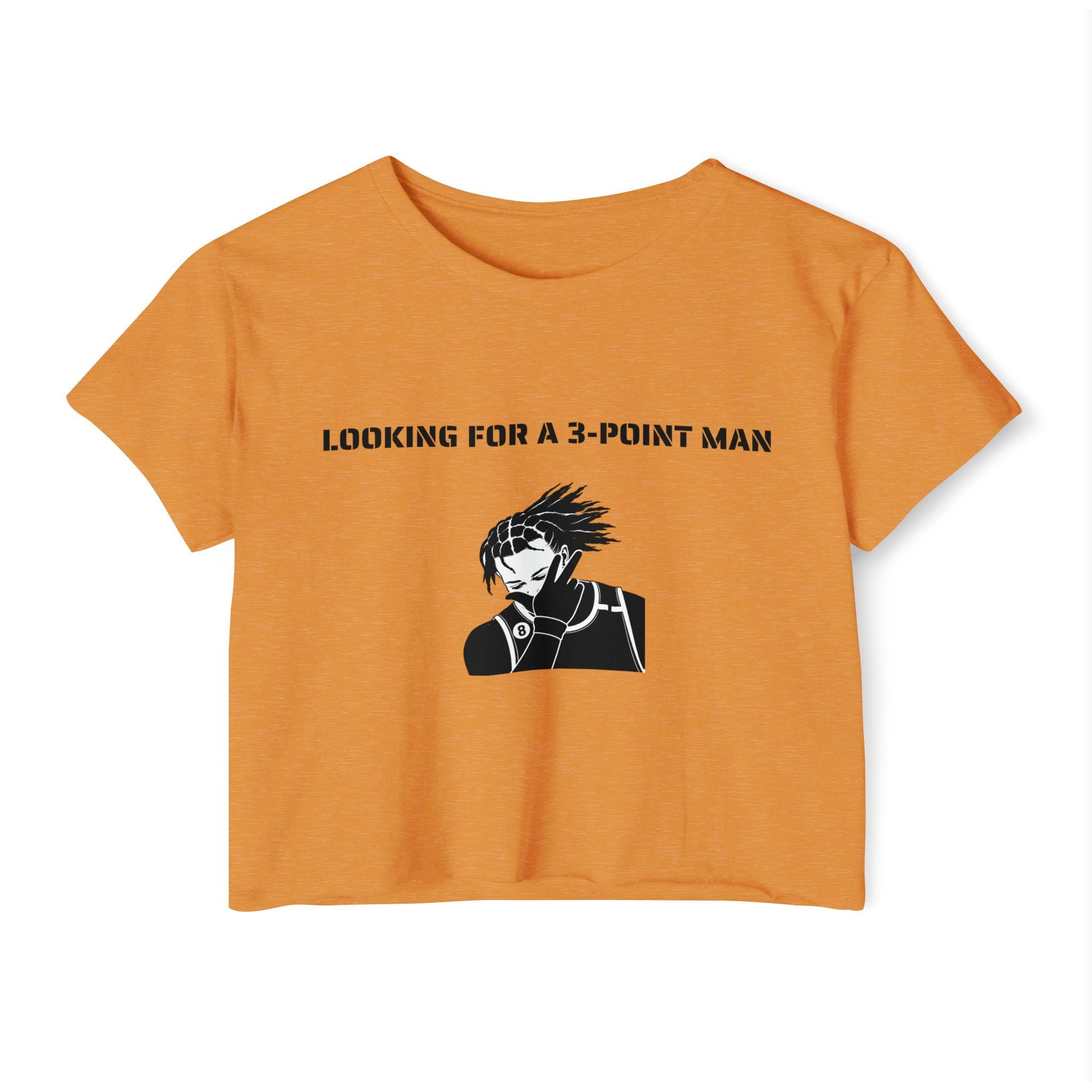 Looking For A 3-Point Man crop top tee | New York Basketball Jalen Brunson T-shirt