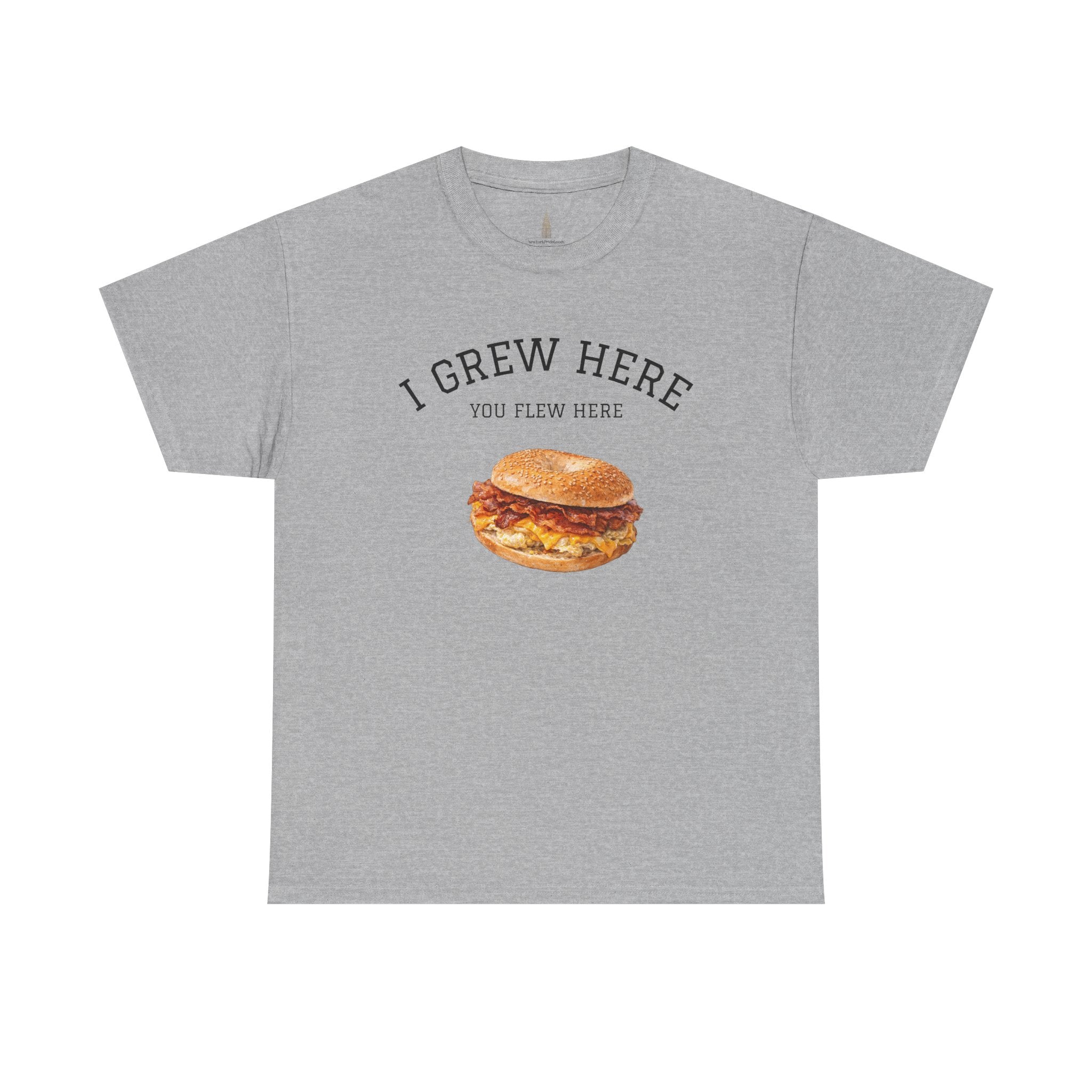 Bacon Egg and Cheese T-Shirt | I Grew Here You Flew Here New York City Bodega Food Tee