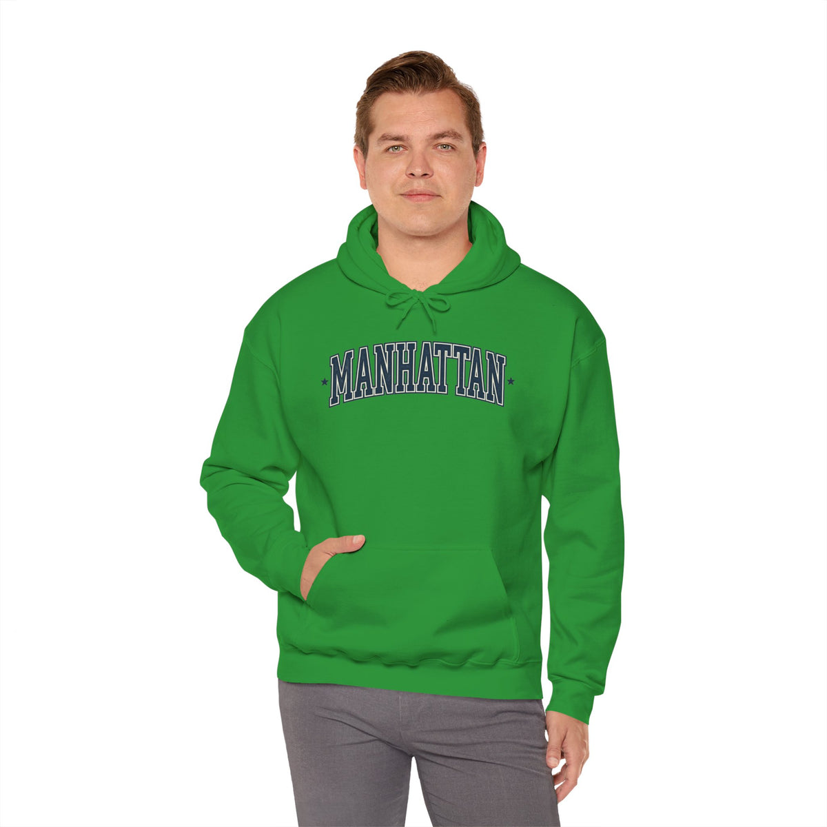 Manhattan Hoodie — Pullover Hooded Sweater