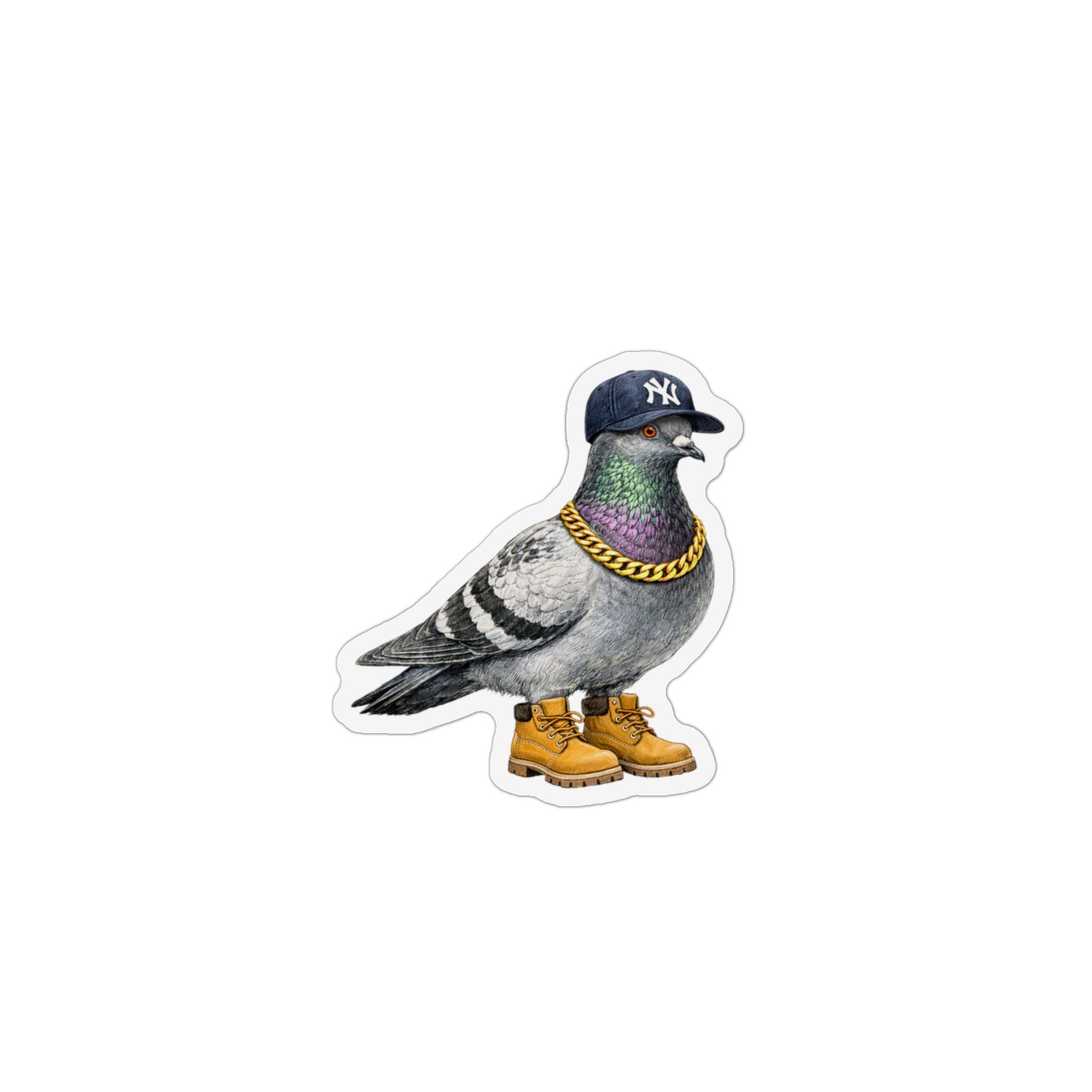Bronx NYC Pigeon Magnet | Yankees Sports Fan Bird Lover Magnet