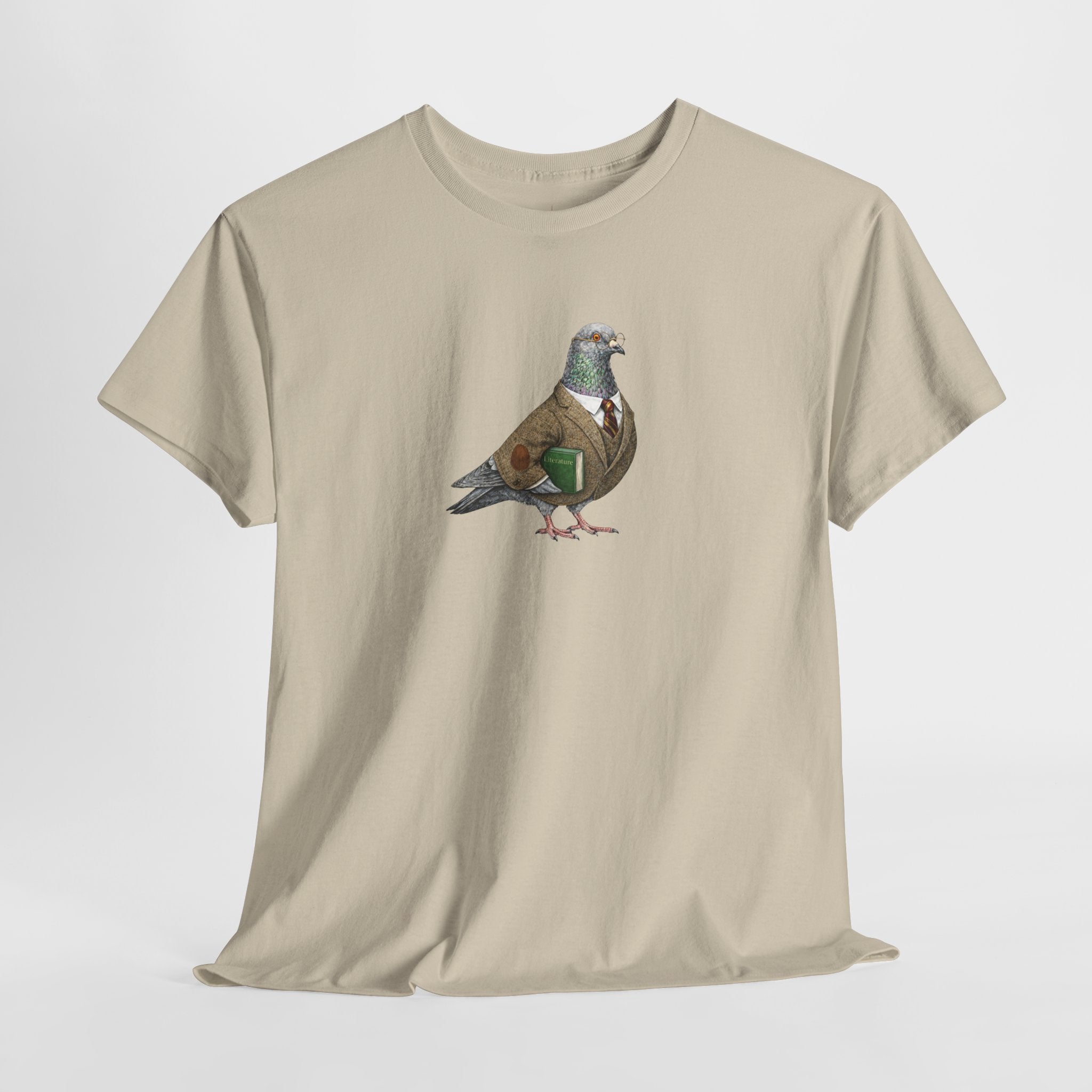 Customizable Morningside Heights NYC Pigeon T-Shirt | University Professor Tee