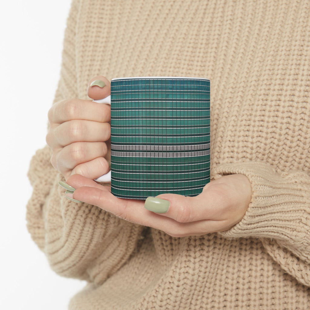 United Nations Building Mug | NYC Architecture Building Ceramic Mug