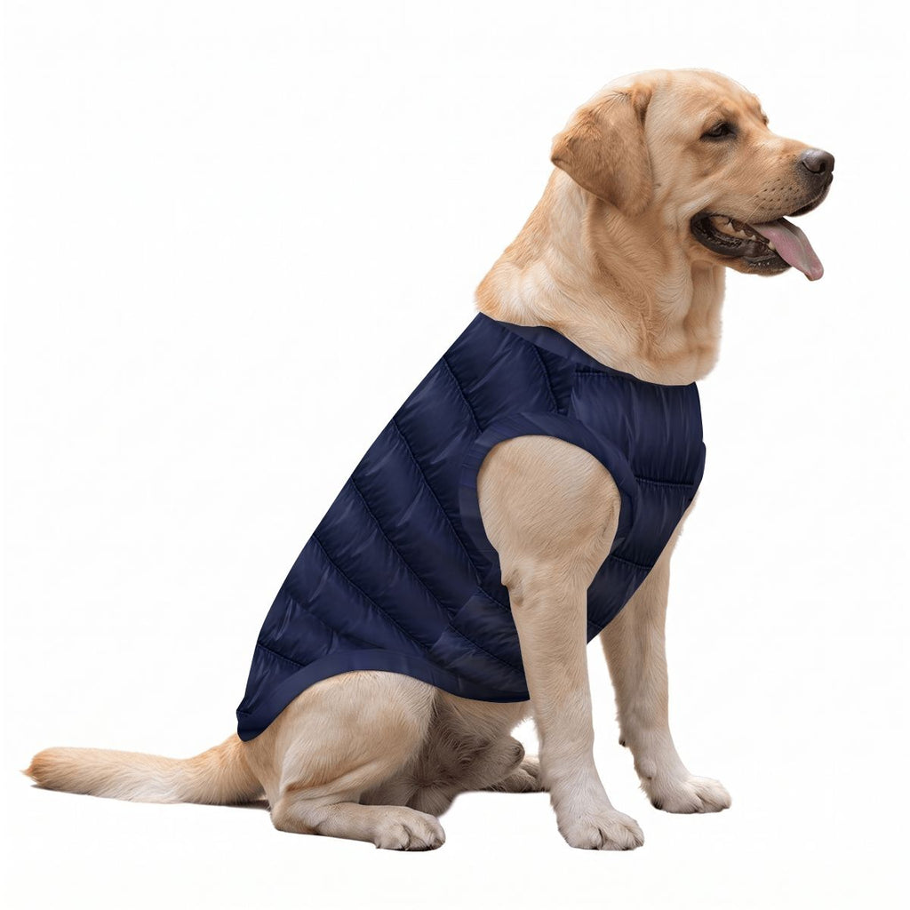 Financial District Polyester Large Dog Vest   FiDi Finance Bro Dog